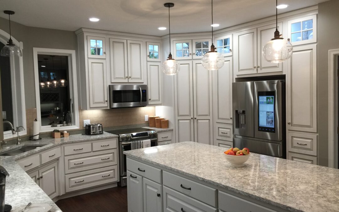 White Kitchen with Glaze