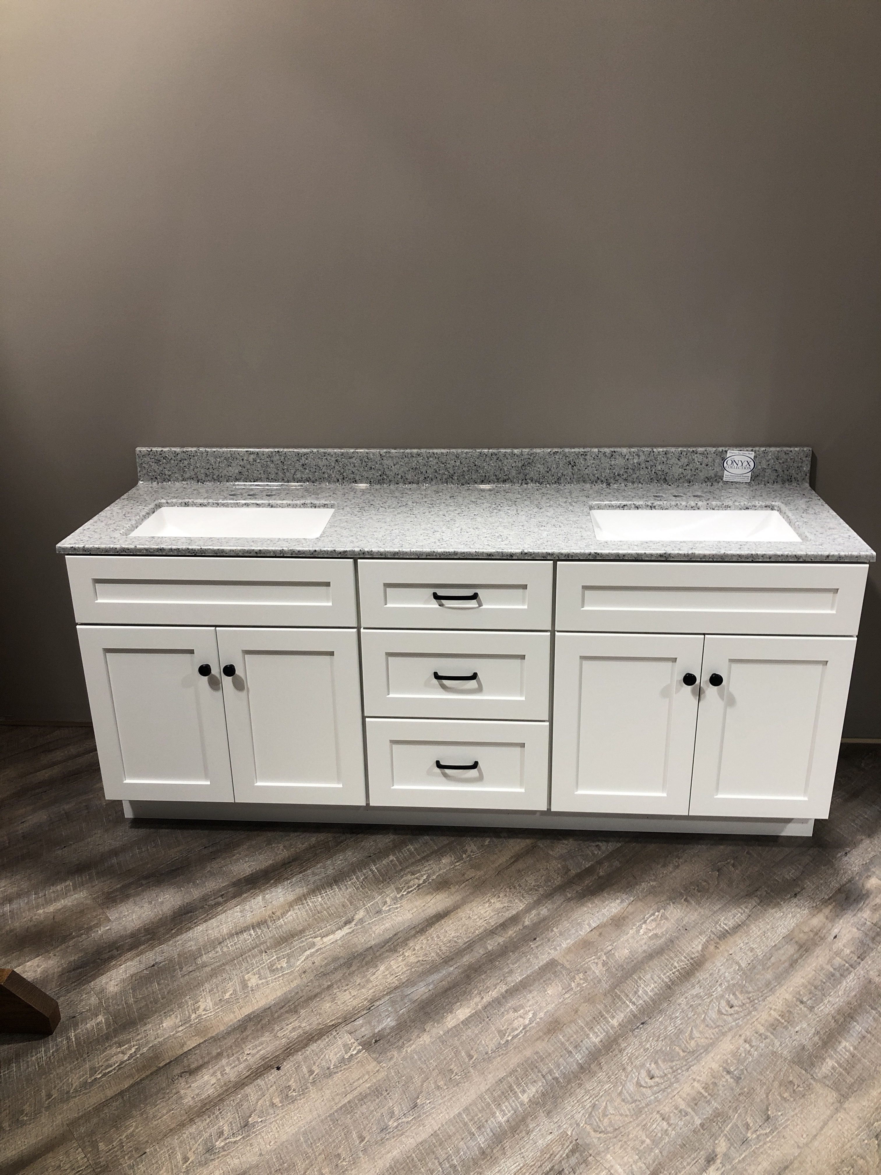 White Shaker Vanity Wheat Country Woodworks Llc