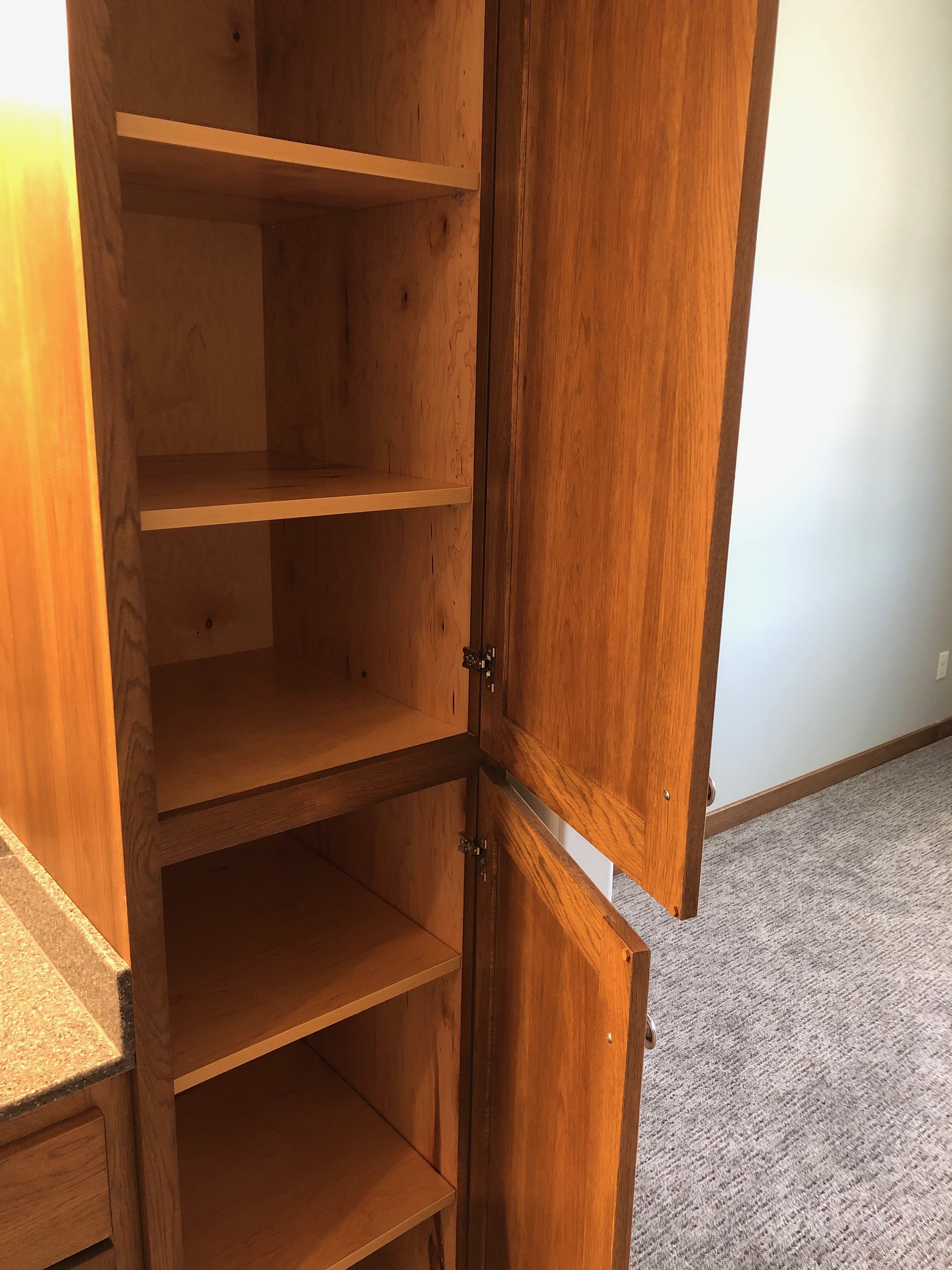 Hickory Shaker Bath Wheat Country WoodWorks LLC